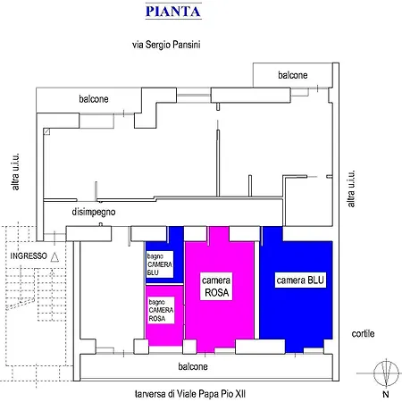 A Casa Di Dodo 住宿加早餐酒店 2*